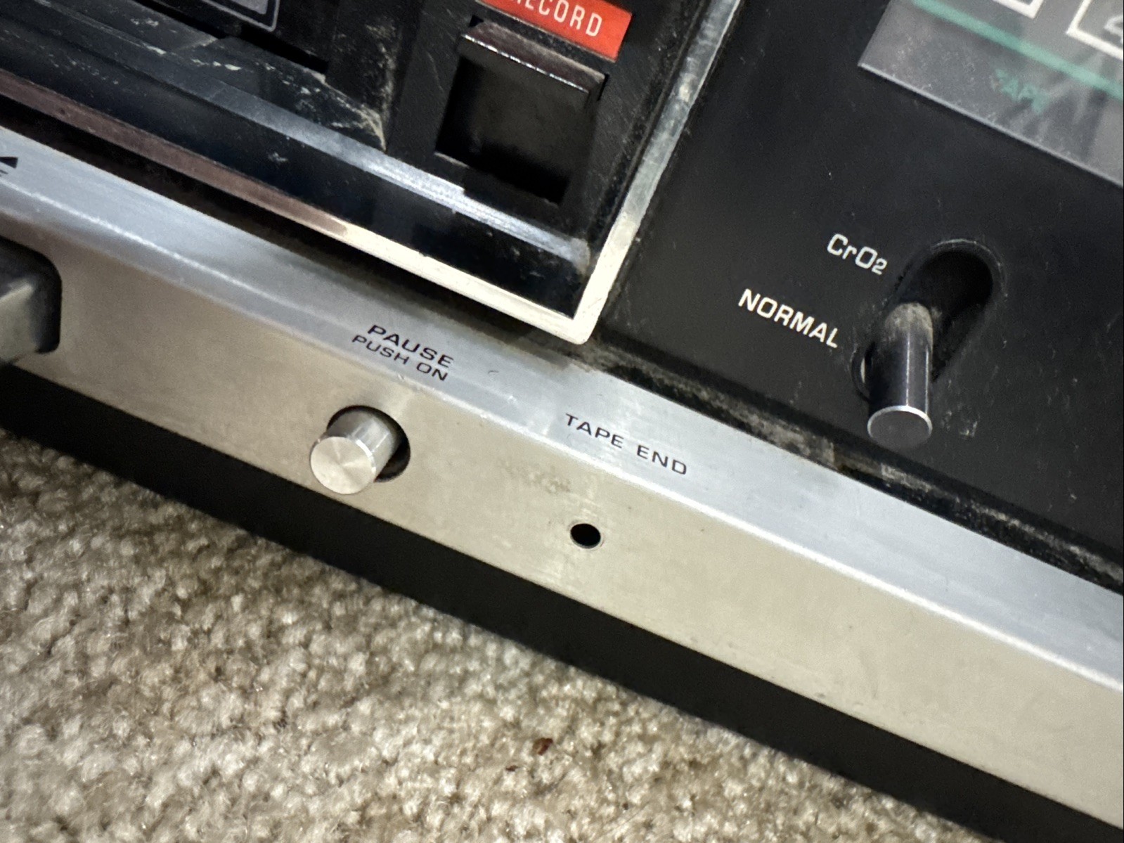 Vintage Panasonic RS-284S 8 Track Recorder Player AM-FM Radio Stereo Tuner