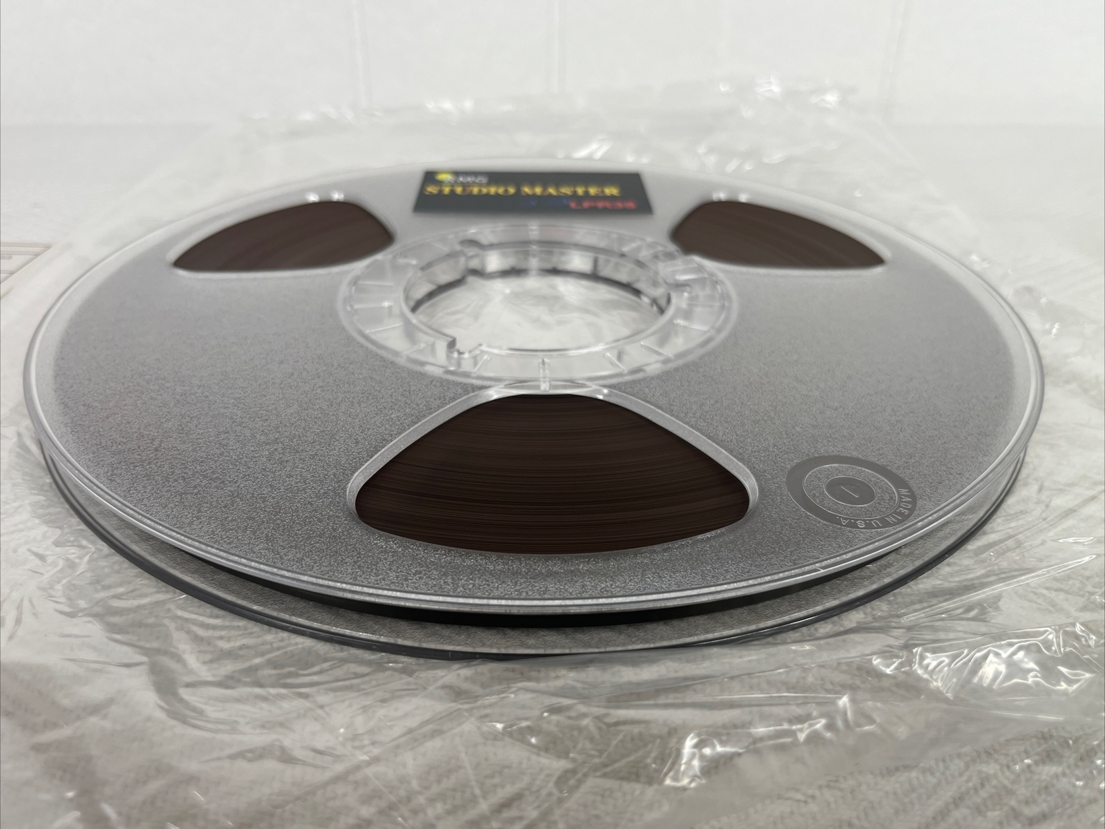 RMG STUDIO MASTER LPR35 1/4″ x 3608’ 34530P Reel to Reel Tape – 10.5″