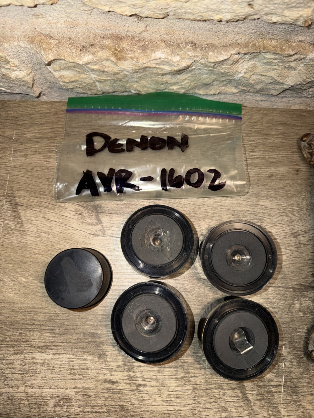 Replacement Master Volume Knob Dial & Input Denon Stereo Receiver AVR-790 Knobs