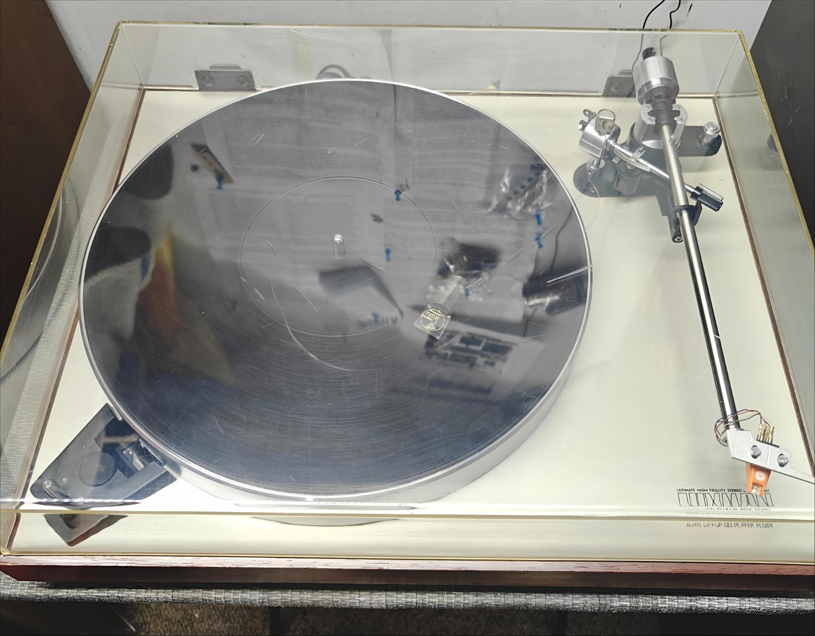 Excellent Vintage Luxman PD 264 Turntable. Auto Lift-Up Direct-Drive Player
