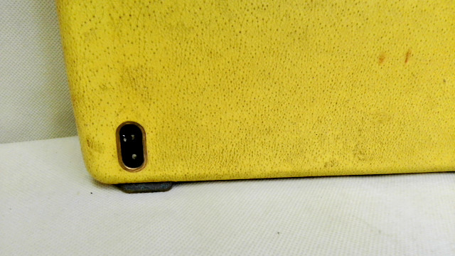 Motorola Yellow Portable Radio With Rotating Handle Antenna Model 5p32Y