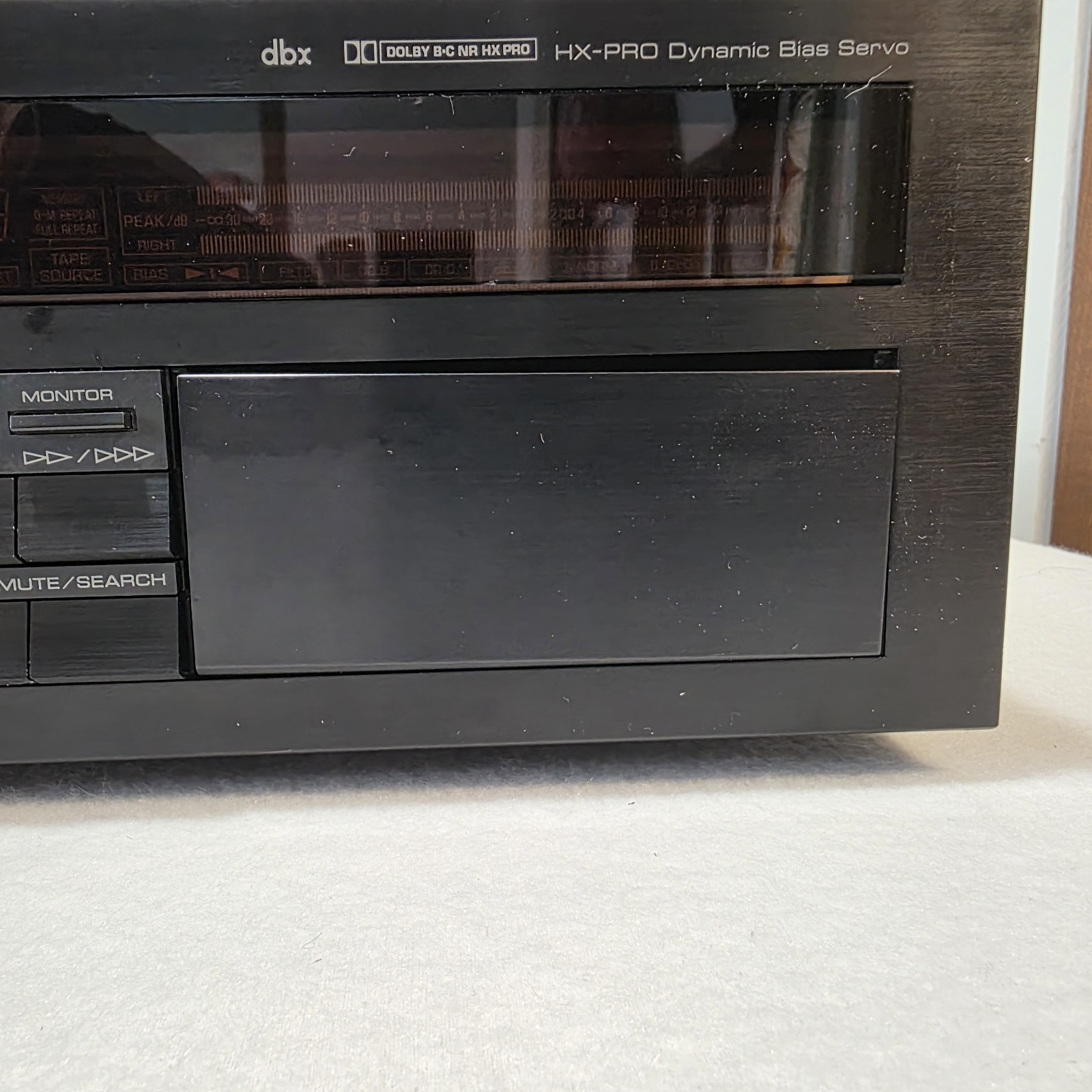 YAMAHA K-1020 3-Head Dual capstan Dolby B/C DBX Cassette FOR PARTS OR REPAIR