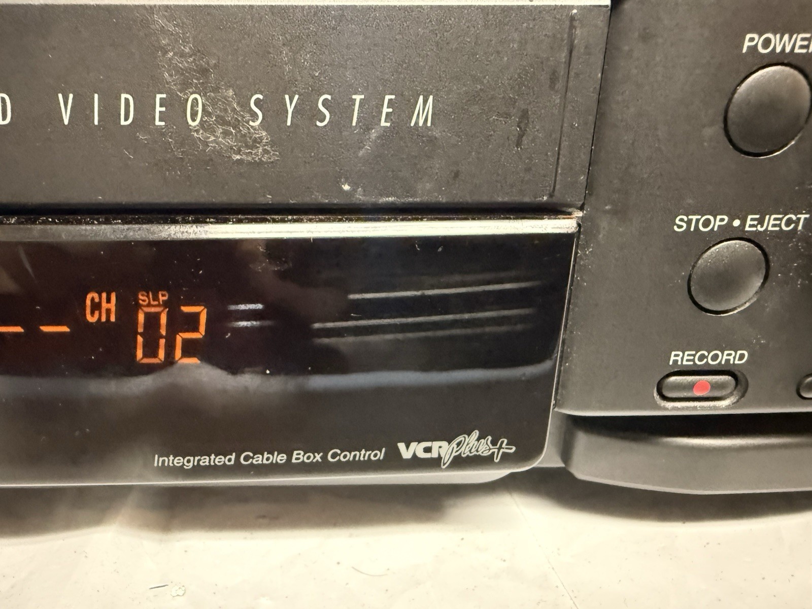 RCA VR677HF VCR Plus+ HiFi Stereo 4 Head Video System Home VHS player WORKS
