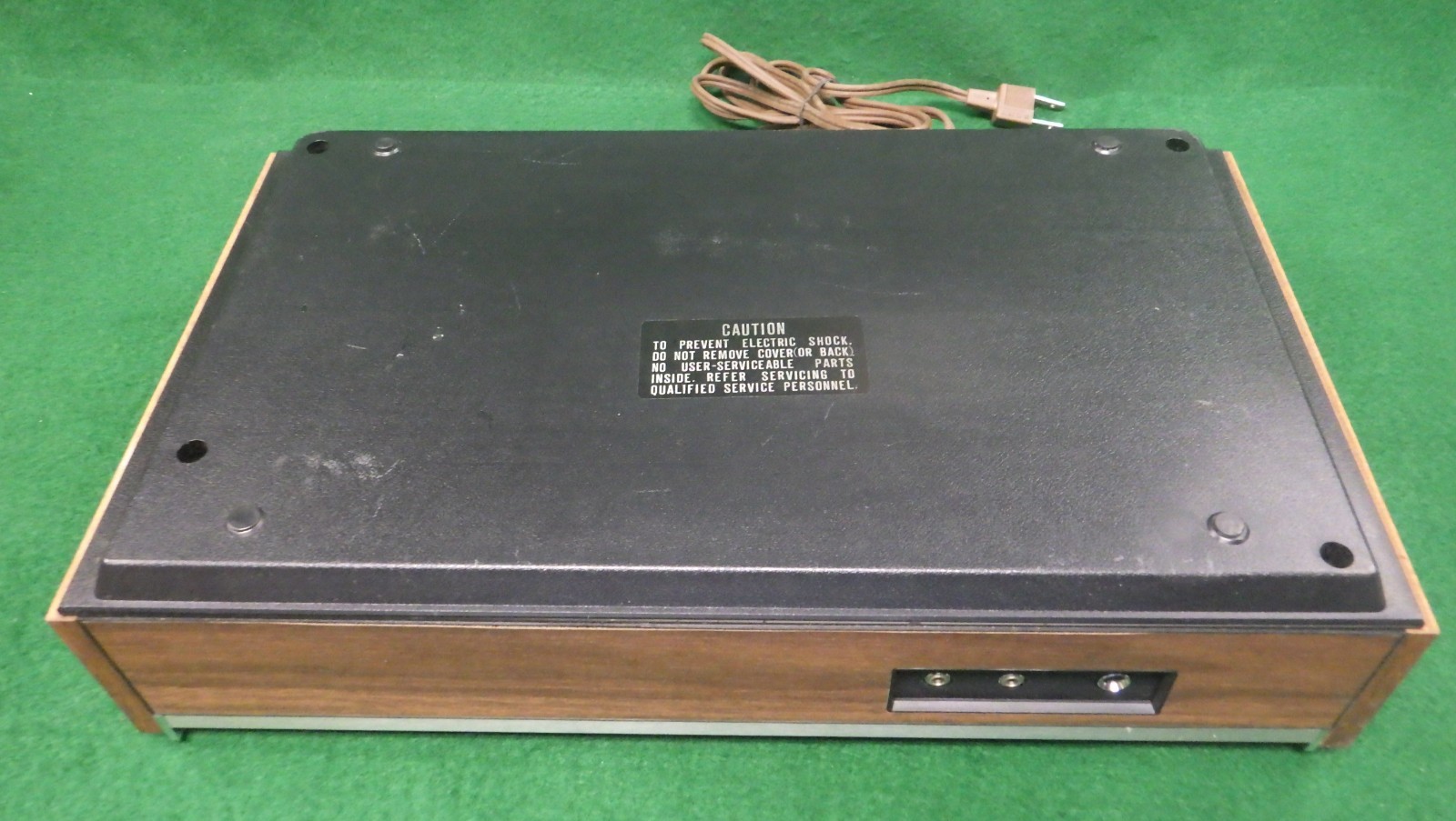 Sony TC-131SD Vintage Tape Deck w/Woodgrain-Aluminum Case
