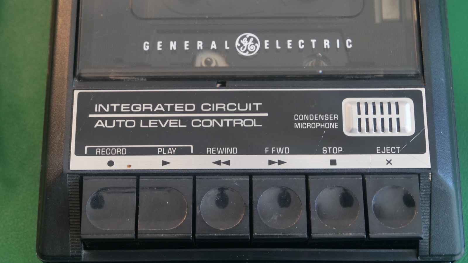 VTG 1978 GE CASETTE TAPE RECORDER/PLAYER 3-5015A -W/ POWER CABLE STRANGER THINGS
