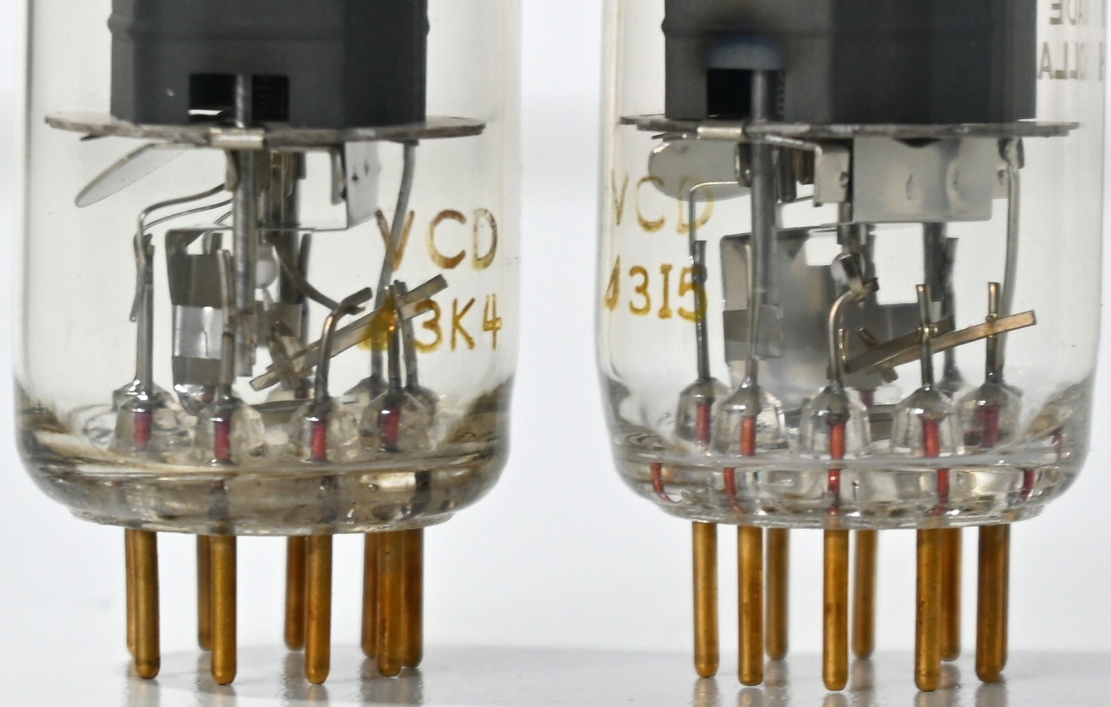 Mullard E80F NOS NIB 6084 Tube Gold Pin EF86 sub Philips Audio 1MP 2Pcs
