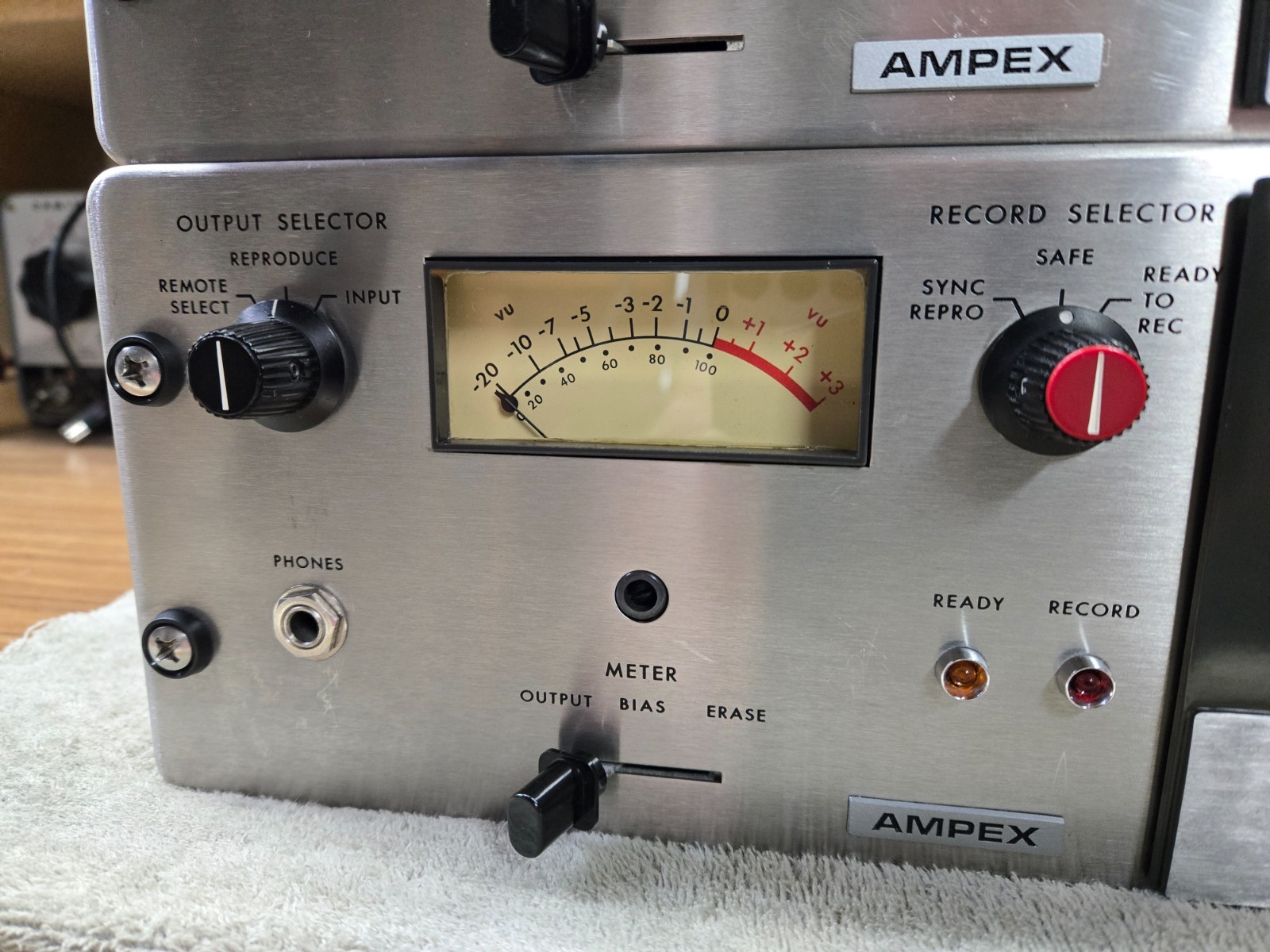 PAIR Ampex MR70 channel amplifiers | Fully Rebuilt by Purple Audio