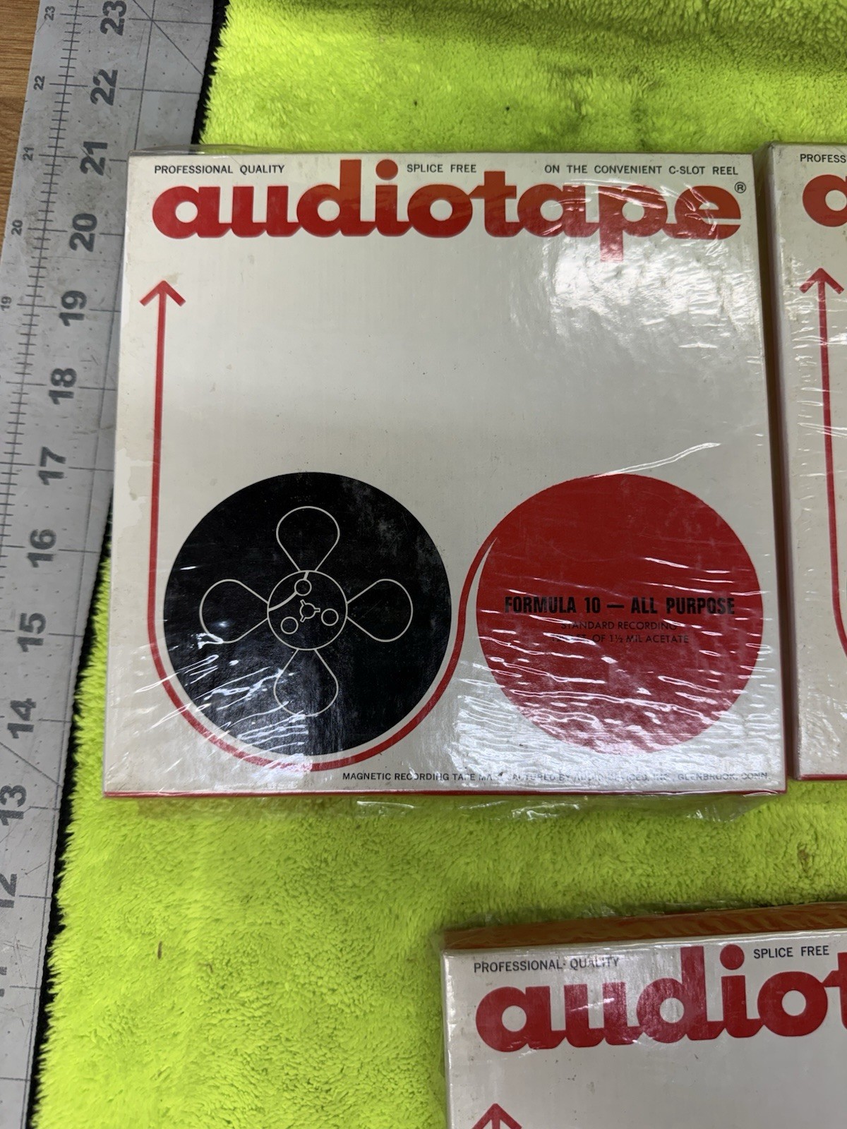 5 X Audiotape Formula 10 All Purpose Splice Free 1200 Feet Type 1251 Brand New🔥