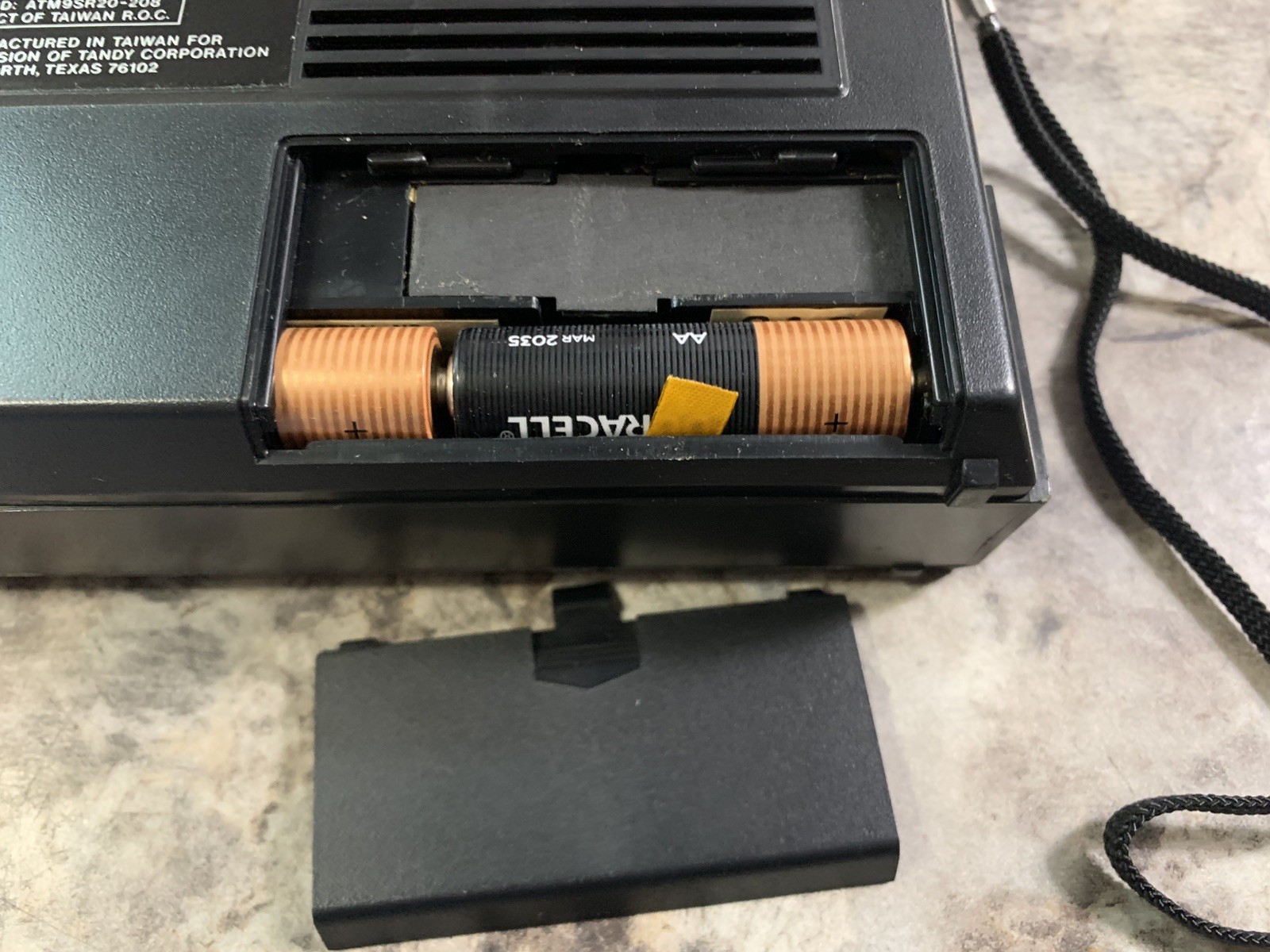 Realistic Voice Of The World DX-360 AM/FM Receiver Model No. 20-208 Tested Good!