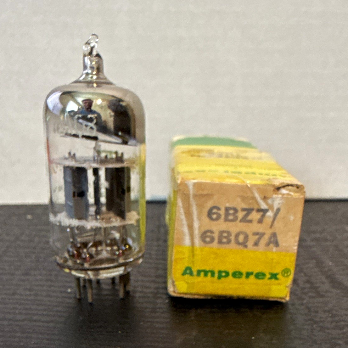 Amperex Electron Tube Vacuum Tube Valve, MPN 6BZ7/6BQ7A Model 6BZ7/6BQ7A