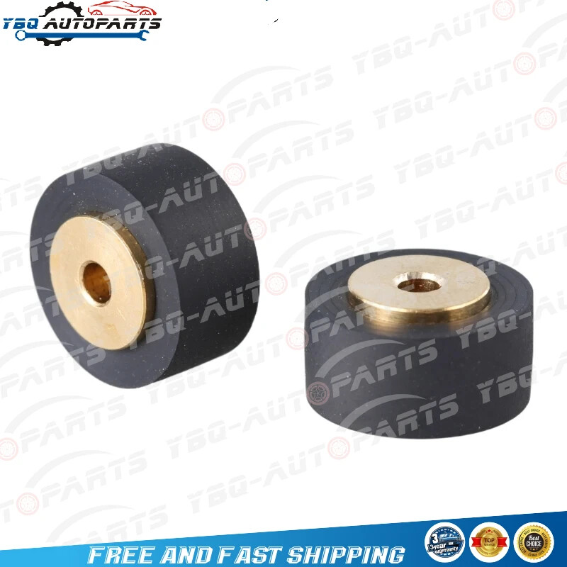 4PCS/SET 13.5X7X2.5、13.5X8X2.5mm Bronze Pinch Roller Radio Tape Cassette Deck