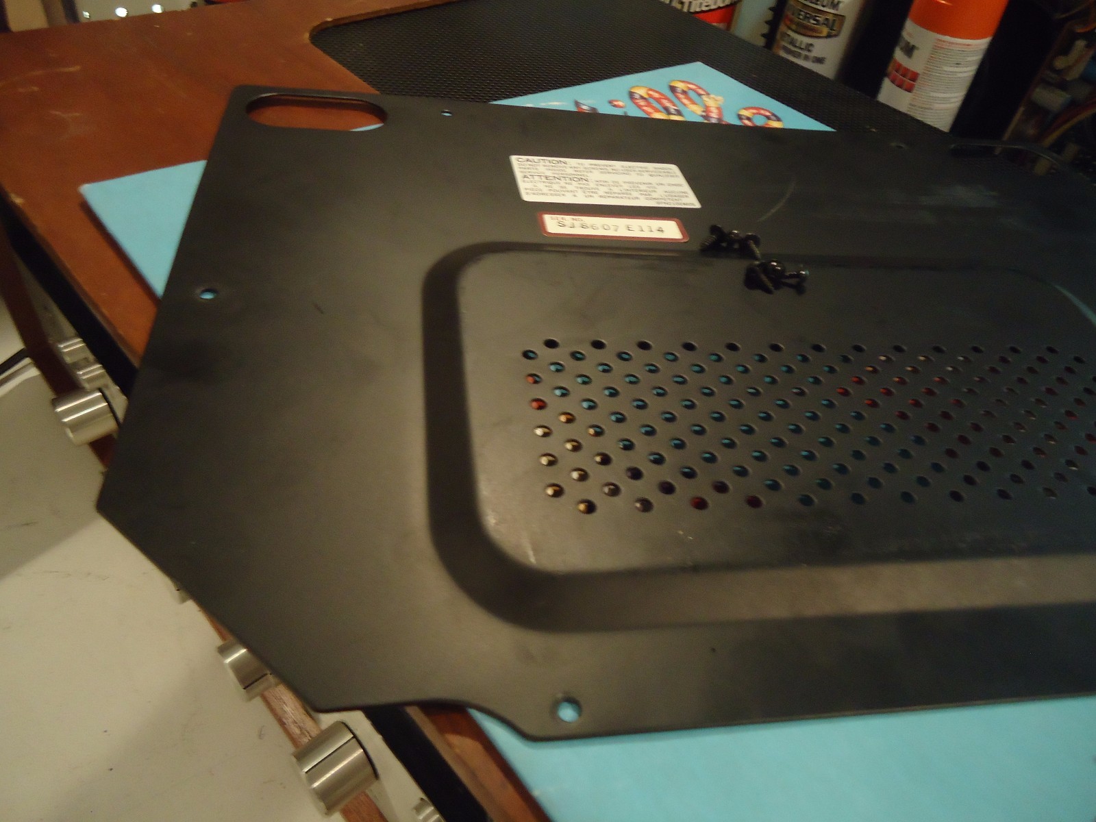 Technics SL-1600 Stereo Turntable Parting Out metal Pan