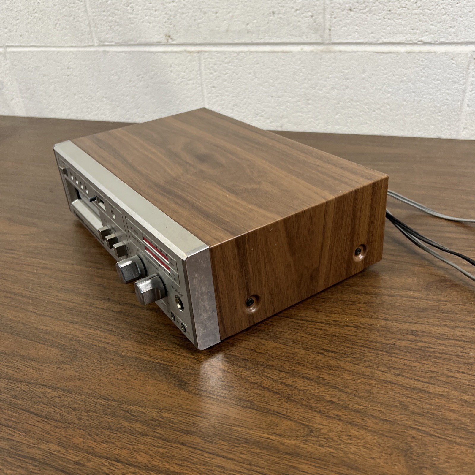 Vintage Panasonic 8 Track Player/Recorder Model RS-856 For Parts
