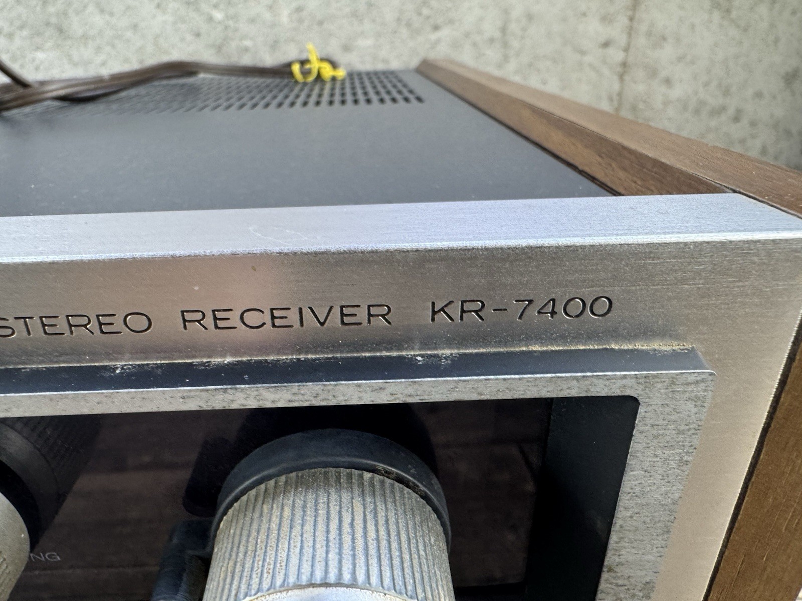 Kenwood KR7400 Receiver Solid State Vintage Working Condition