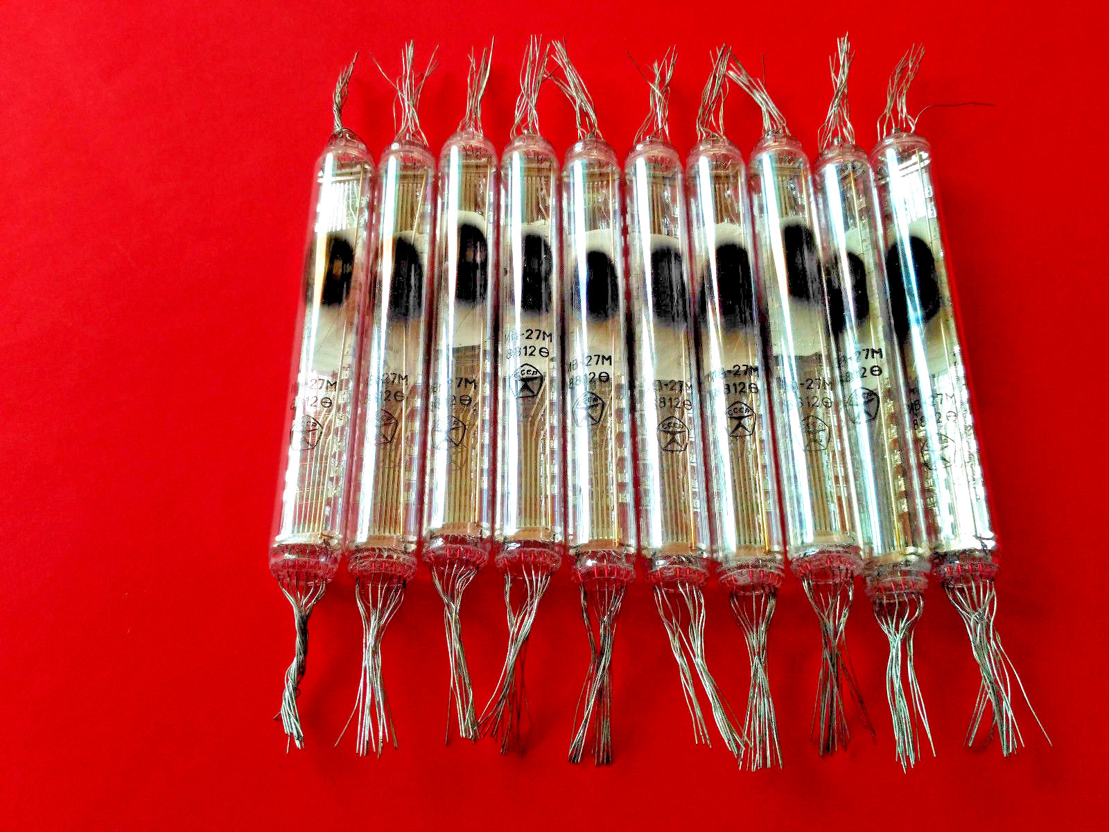 IV-27M IV27M ИВ-27М indicator VFD Nixie tube 7-segment NEW 10pcs