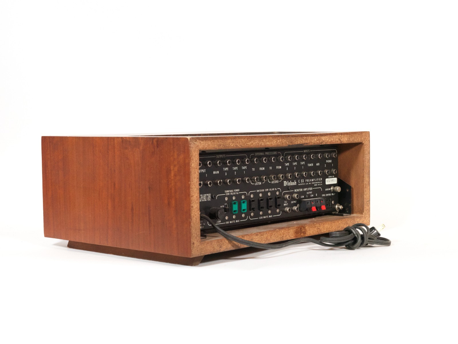 Vintage McIntosh C-33 Stereo Preamplifier * Beautiful * Works Great * See Video