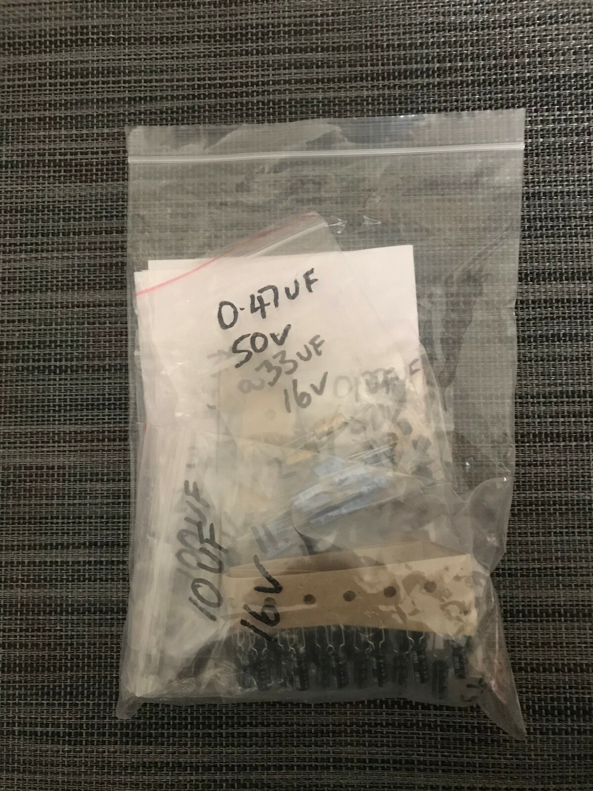 Akai Gx-210D Reel to Reel Capacitor Replacement Kit
