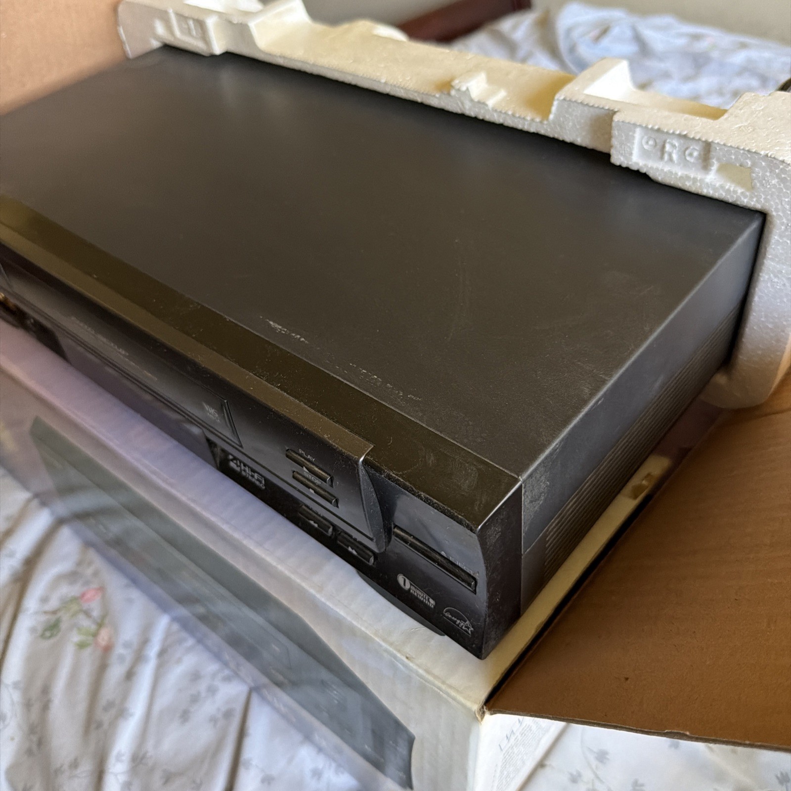 Toshiba W-614S 4-Head Video VCR With NEW Remote TESTED