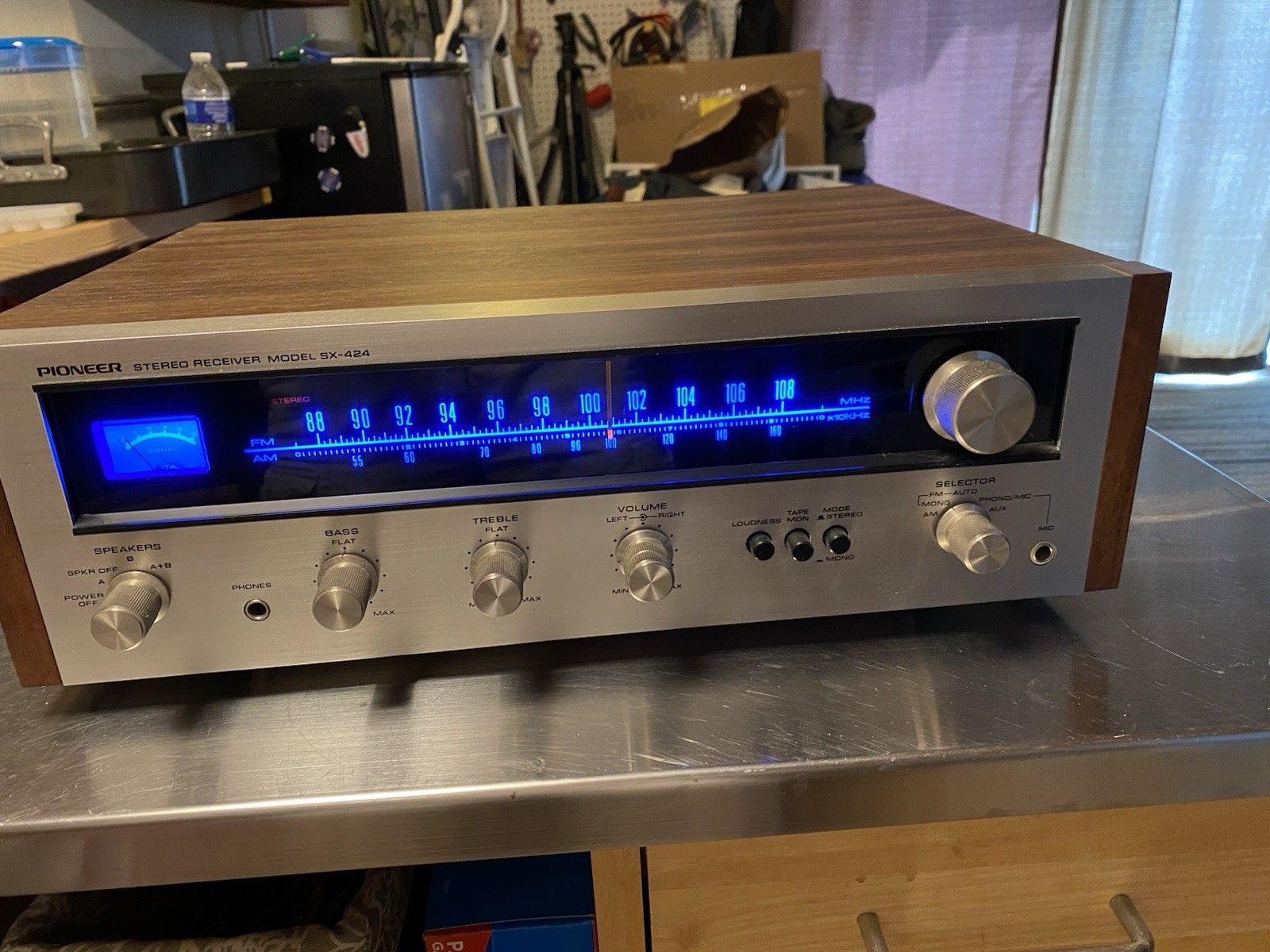 Pioneer SX-424 Stereo Receiver Mint Cosmetics
