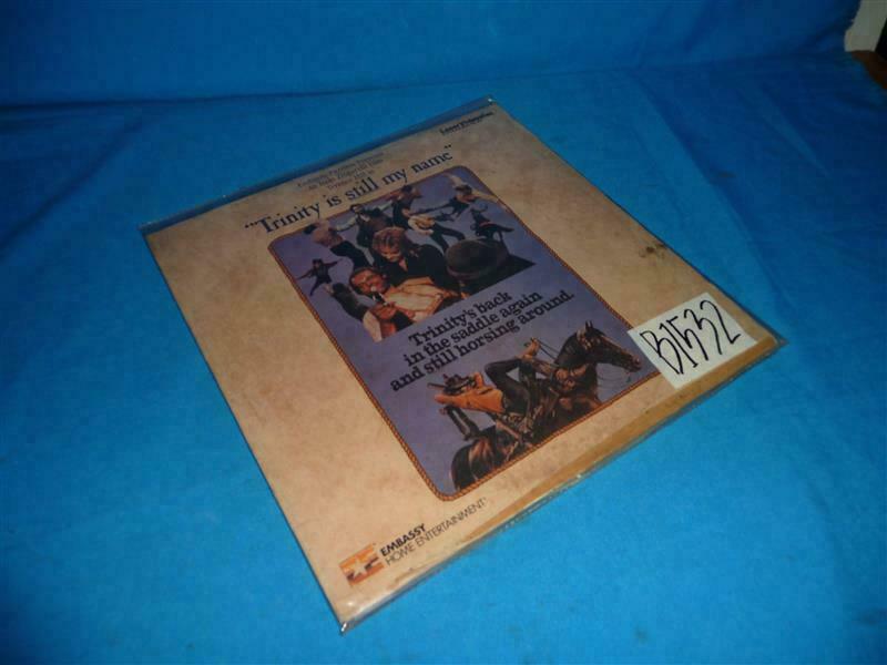 Trinity Is Still My Name Laser Disc 30 Days Warranty Expedited Shipping