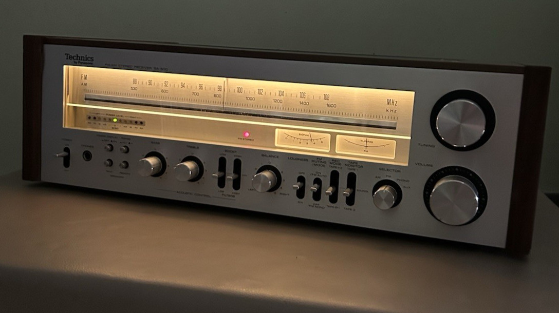 TECHNICS SA-500 STEREO RECEIVER COOL