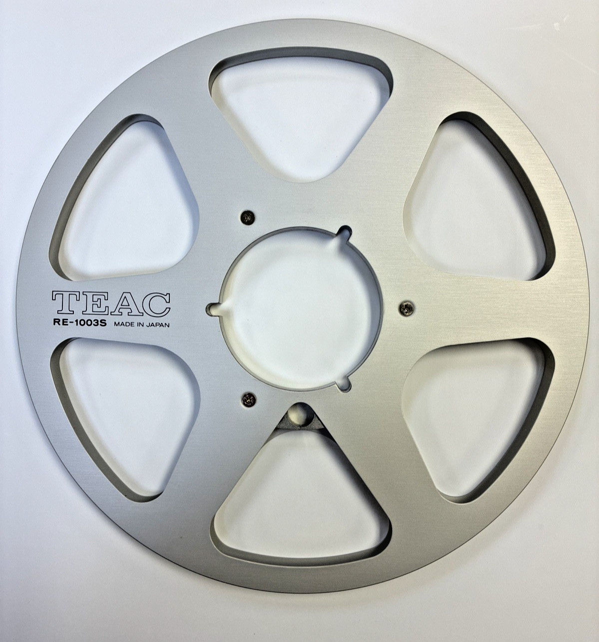 Teac RE-1003 S Aluminum Take up Reel (Empty) 10.5″, Near Perfect Condition!