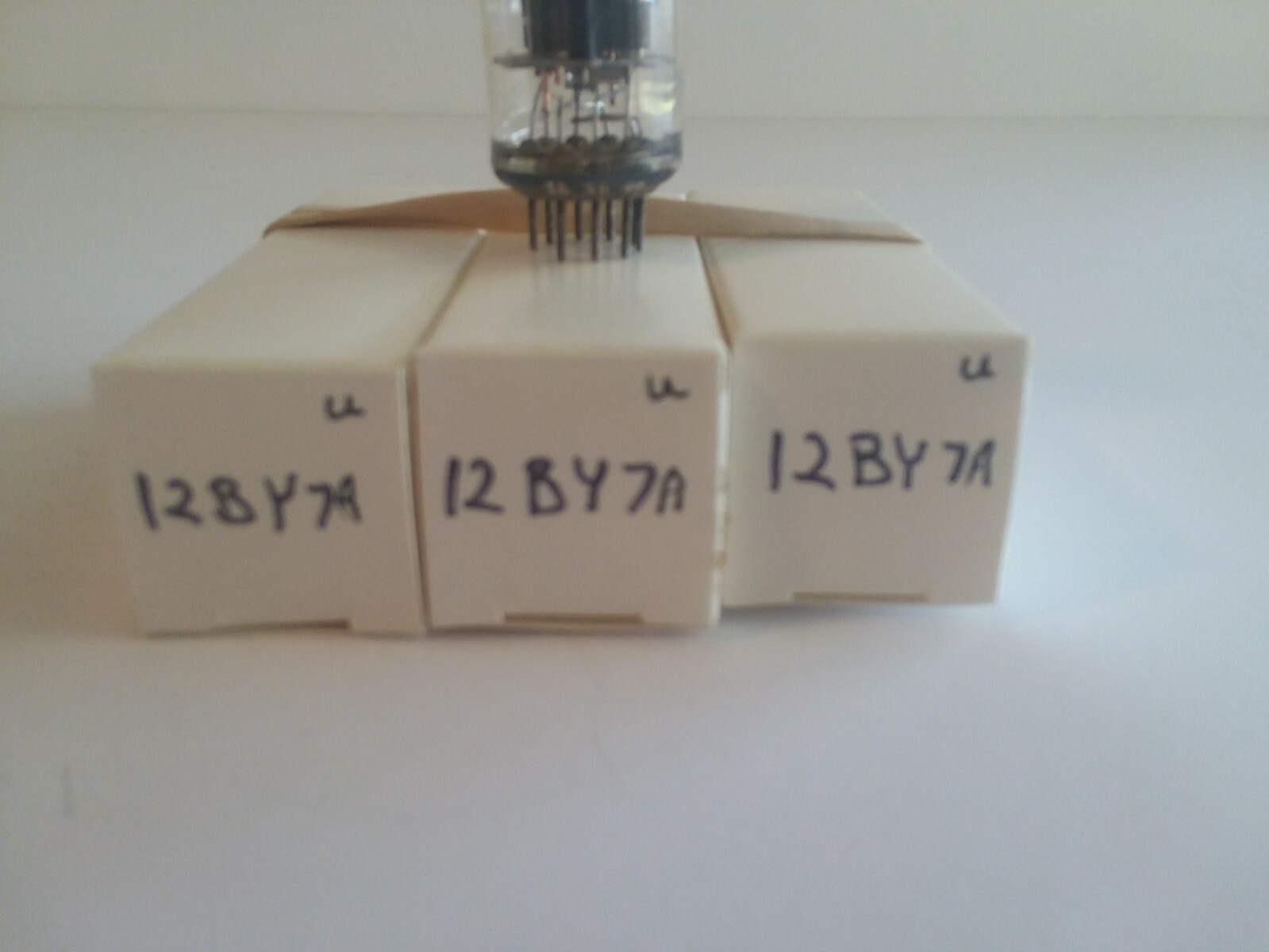 One Unknown Brand Vintage Tested 12BY7A Vacuum Tube