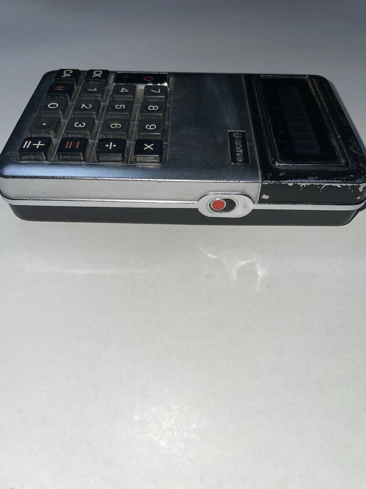 Vintage Sanyo ICC-810 calculator Very Rare For Parts Or Repair