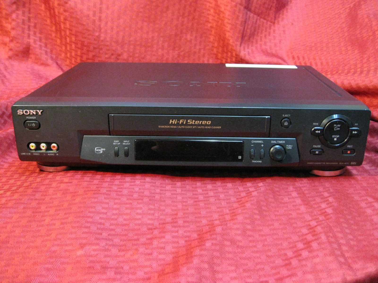 Sony SLV-N71 VCR 4 Head HiFi Stereo VHS Player/Recorder Works! No Remote