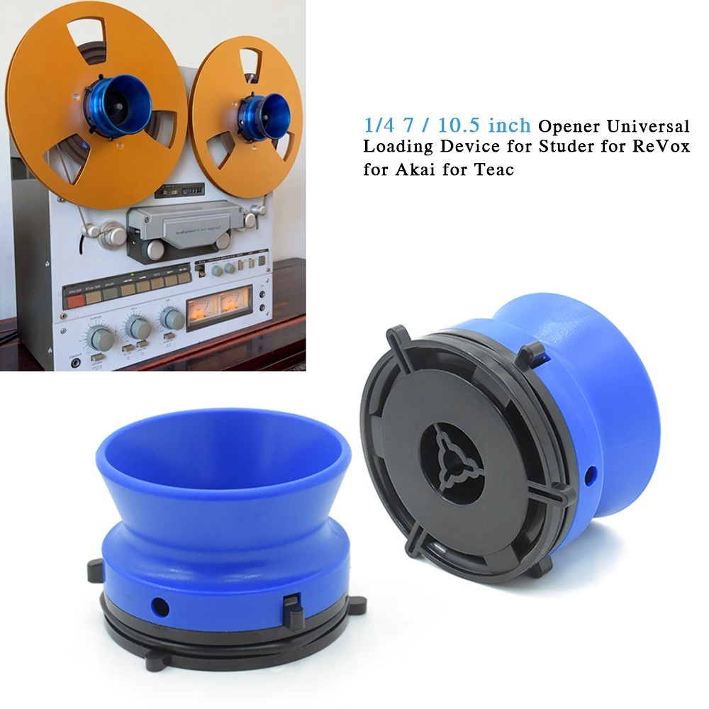2PCS ABS NAB Adapters Reel To Reel Tape Recorders STUDER AKAI TAEC REVOX SONY