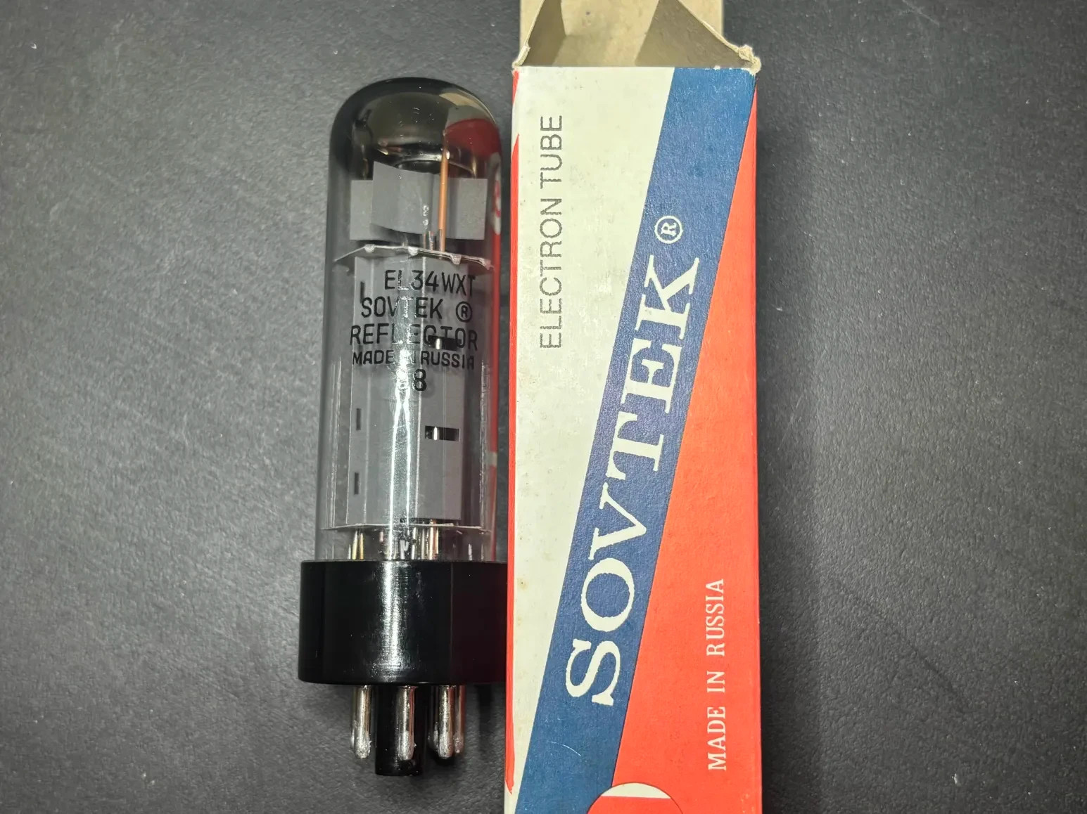 Sovtek EL34WXT Vintage Vacuum Tube Tested NOS Quality 102% GM Original Box