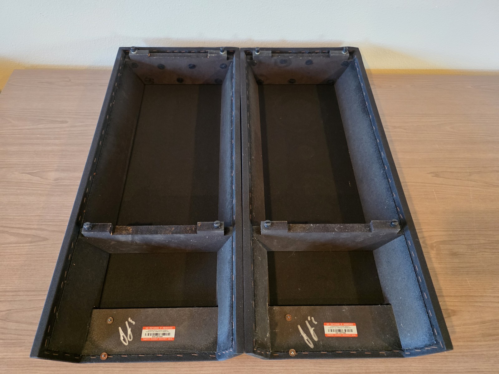 KEF 104/2 ORIGINAL SPEAKER GRILLES / SCREENS – PAIR
