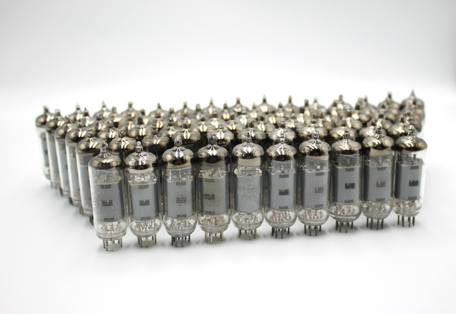 10 PCS 6K4P / EF93 / 6BA6 / W727. Pentode Tubes.Etracer Tested.HF Audio Tubes.