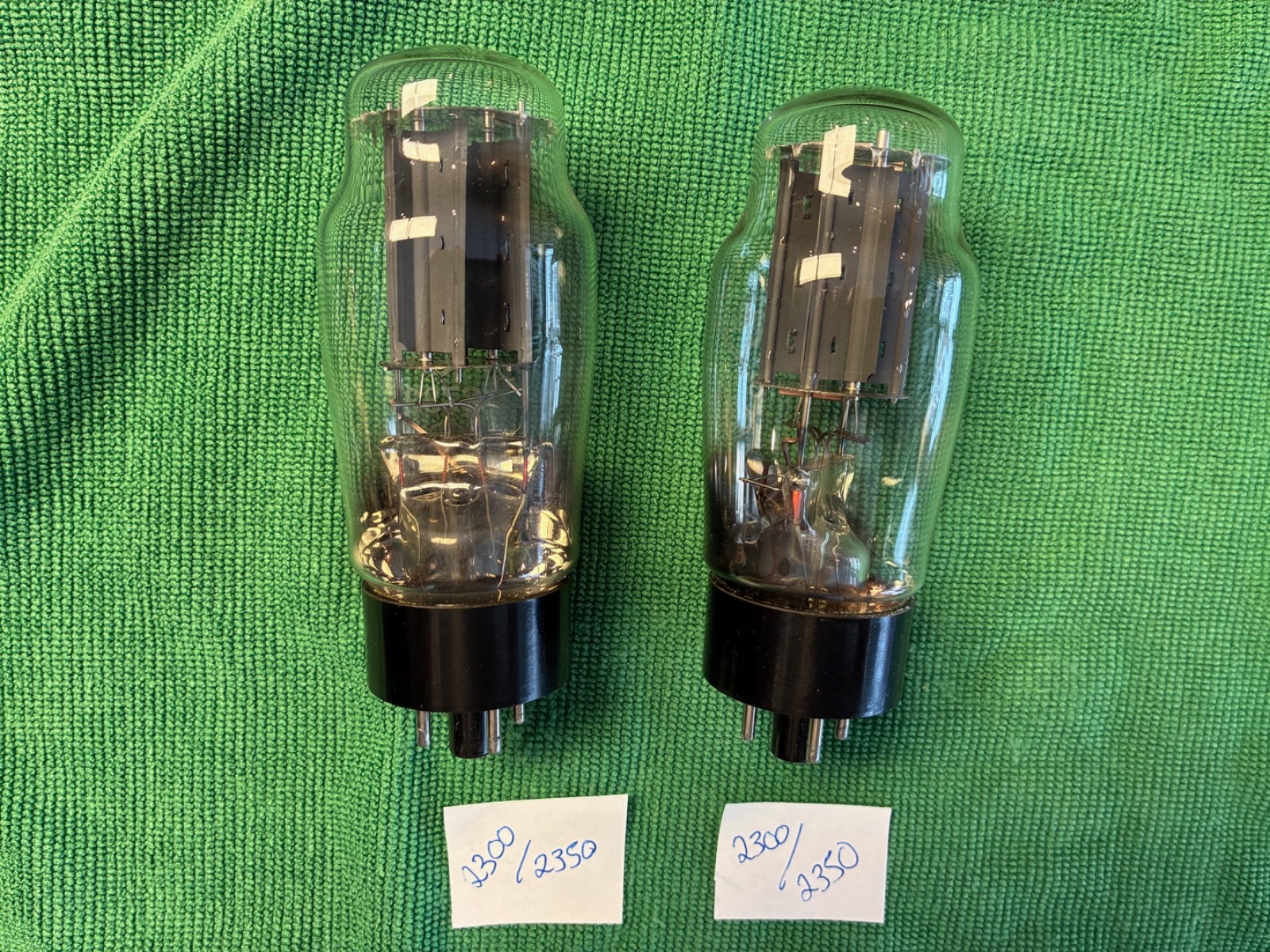 Mullard GZ32 5V4G CV593 GZ31 VT206A Rectifier NOS Pair Tubes White Label
