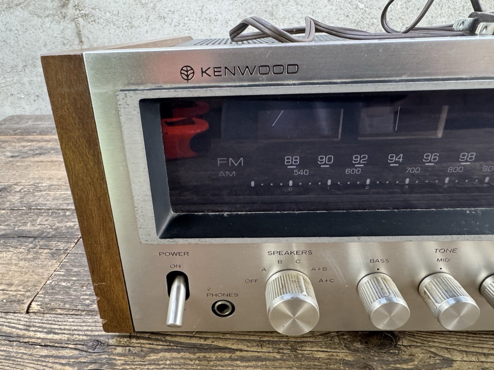 Kenwood KR7400 Receiver Solid State Vintage Working Condition