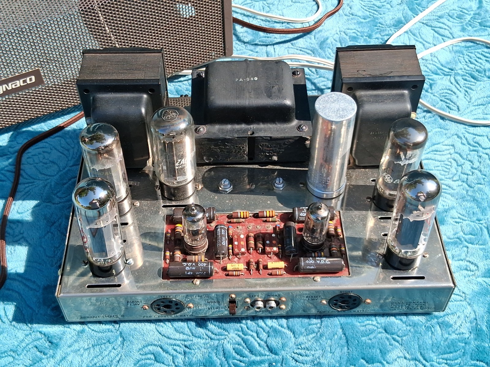 DYNACO DYNAKIT ST 70 Tube Amp, 1959, Stereo 70 Amplifier, Looks & Sounds Great!