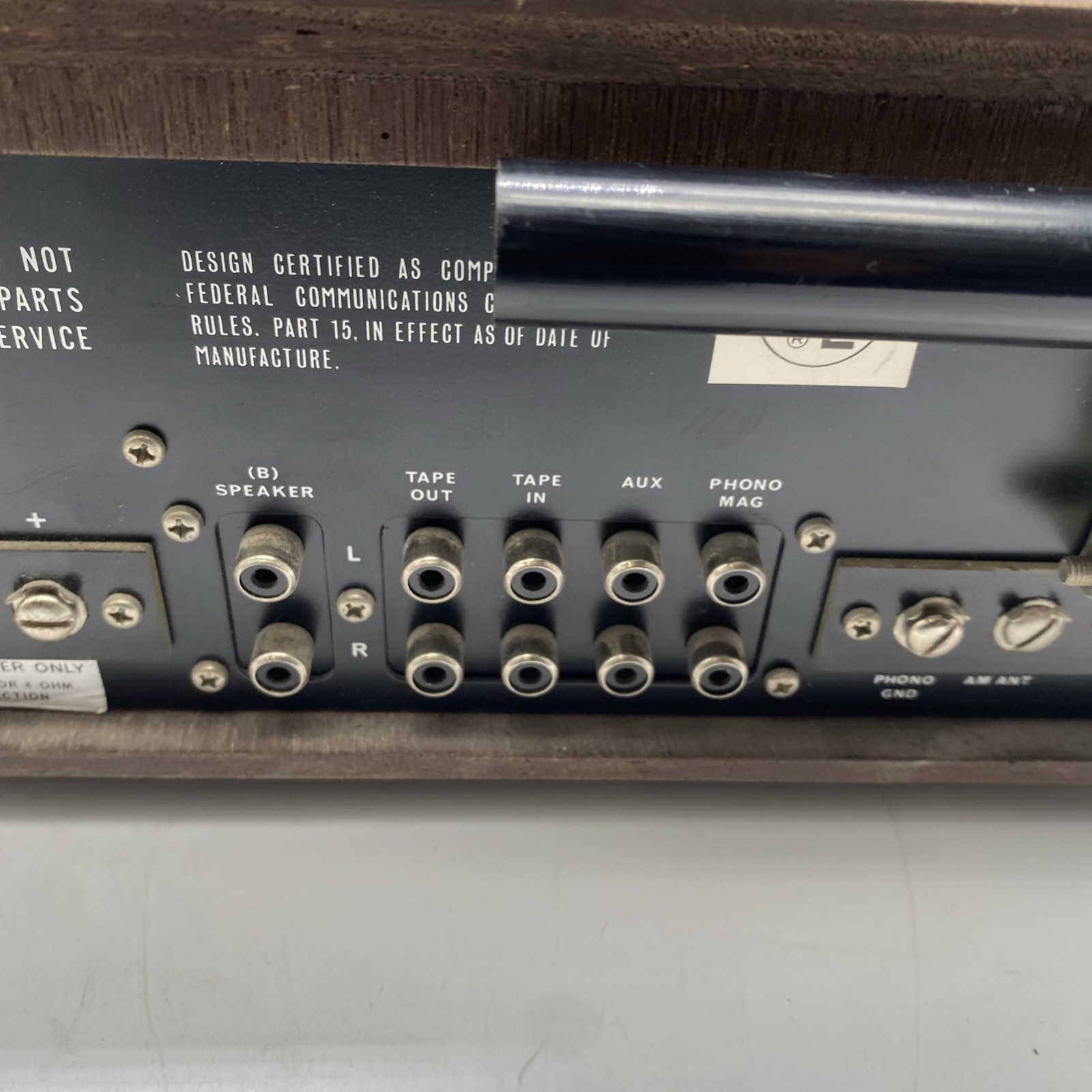 Maximus Sound Corporation Vintage Stereo Receiver Model 300 – Turns On – Read