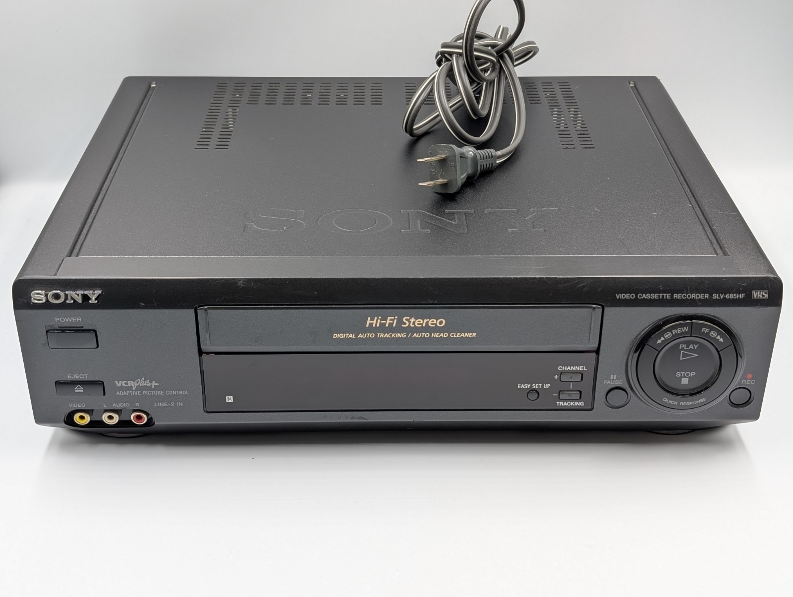 Sony SLV-685HF VCR No Remote
