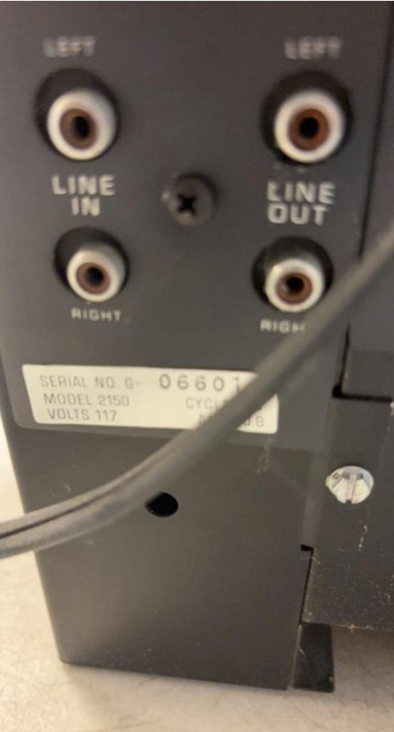 AMPEX 2100 REEL TO REEL TAPE DECK RECORDER AS-IS