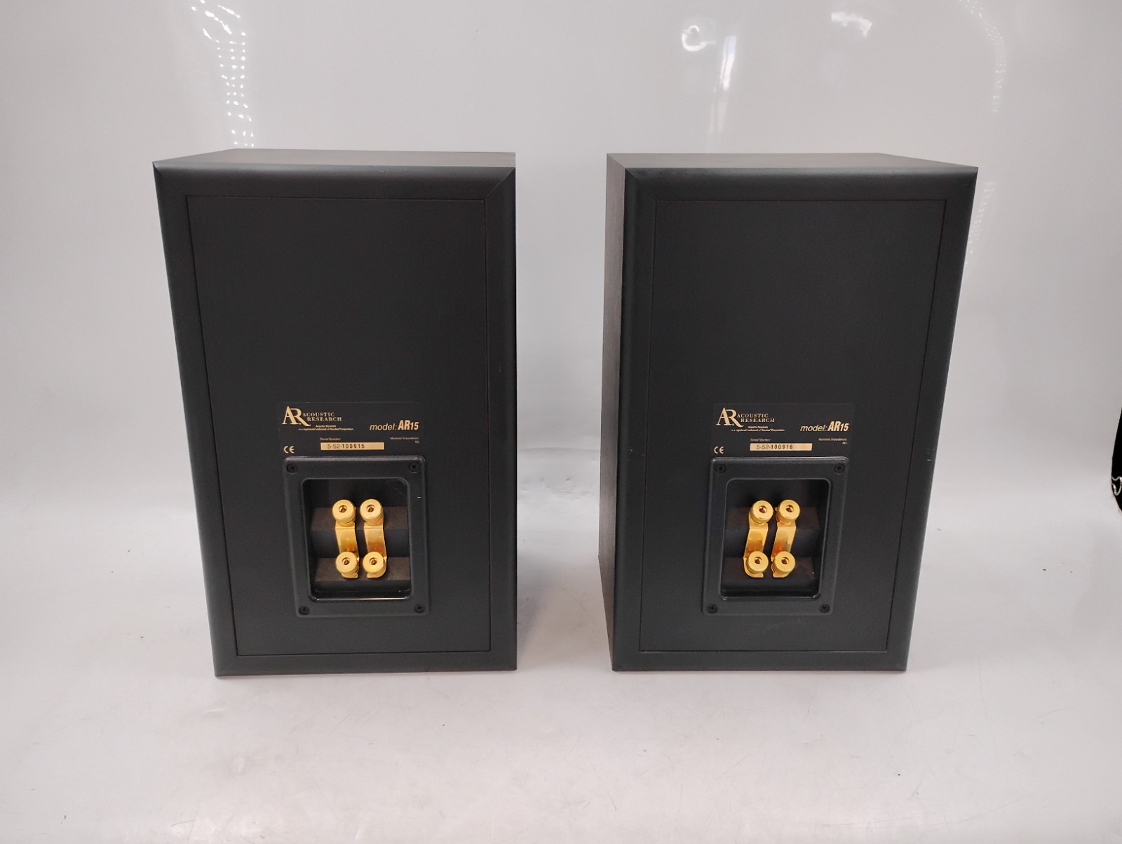 Acoustic Research AR15 Speakers [Tested/Read Description] EB-20297