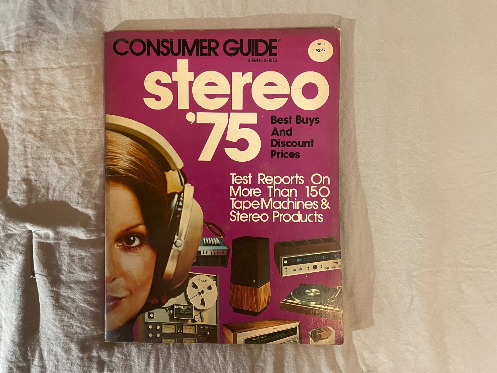 1975 Consumer Guide Stereo ’75 Buyer’s Guide Bose Tandberg Amps Tuners