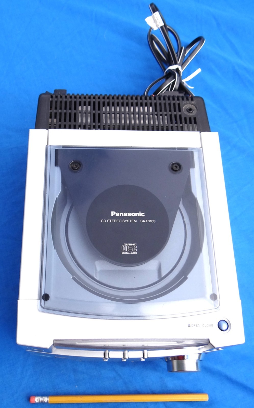Panasonic AM/FM CD Stereo System SA-PM03 Cleaned/Inspected/TESTED Works Perfect