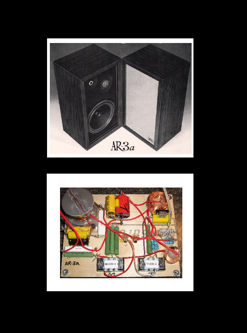Acoustic research – AR – AR3a crossover upgrade restore (Single)