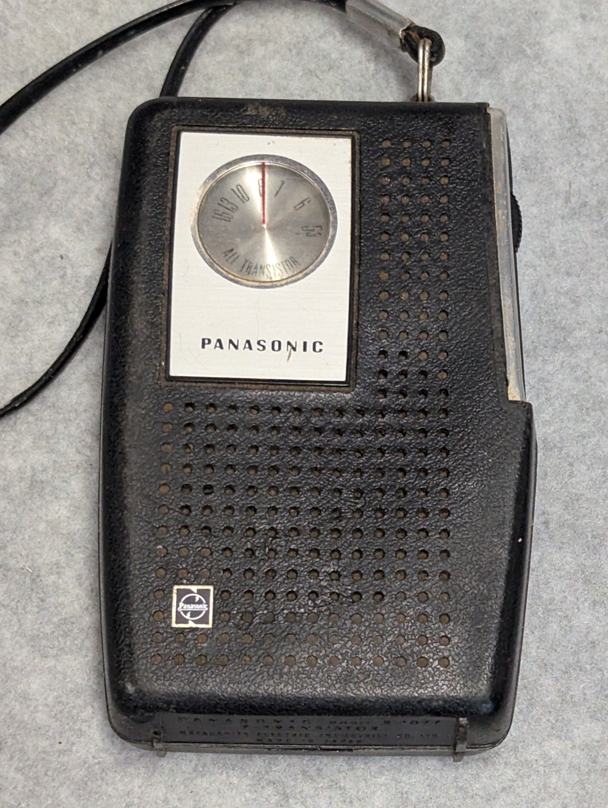 Panasonic 7 Transistor AM Radio Model R 1077 Matsushita ~ FOR PARTS