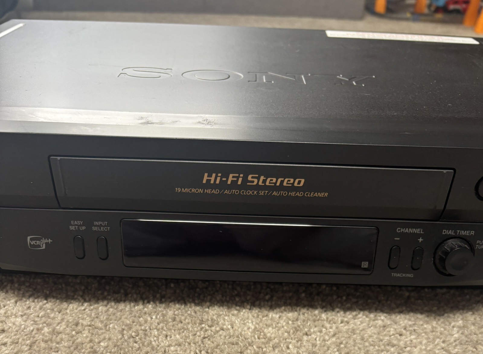 Sony SLV-N71 – VCR 4 Head HiFi VHS Video Cassette Recorder Player -Tested Works