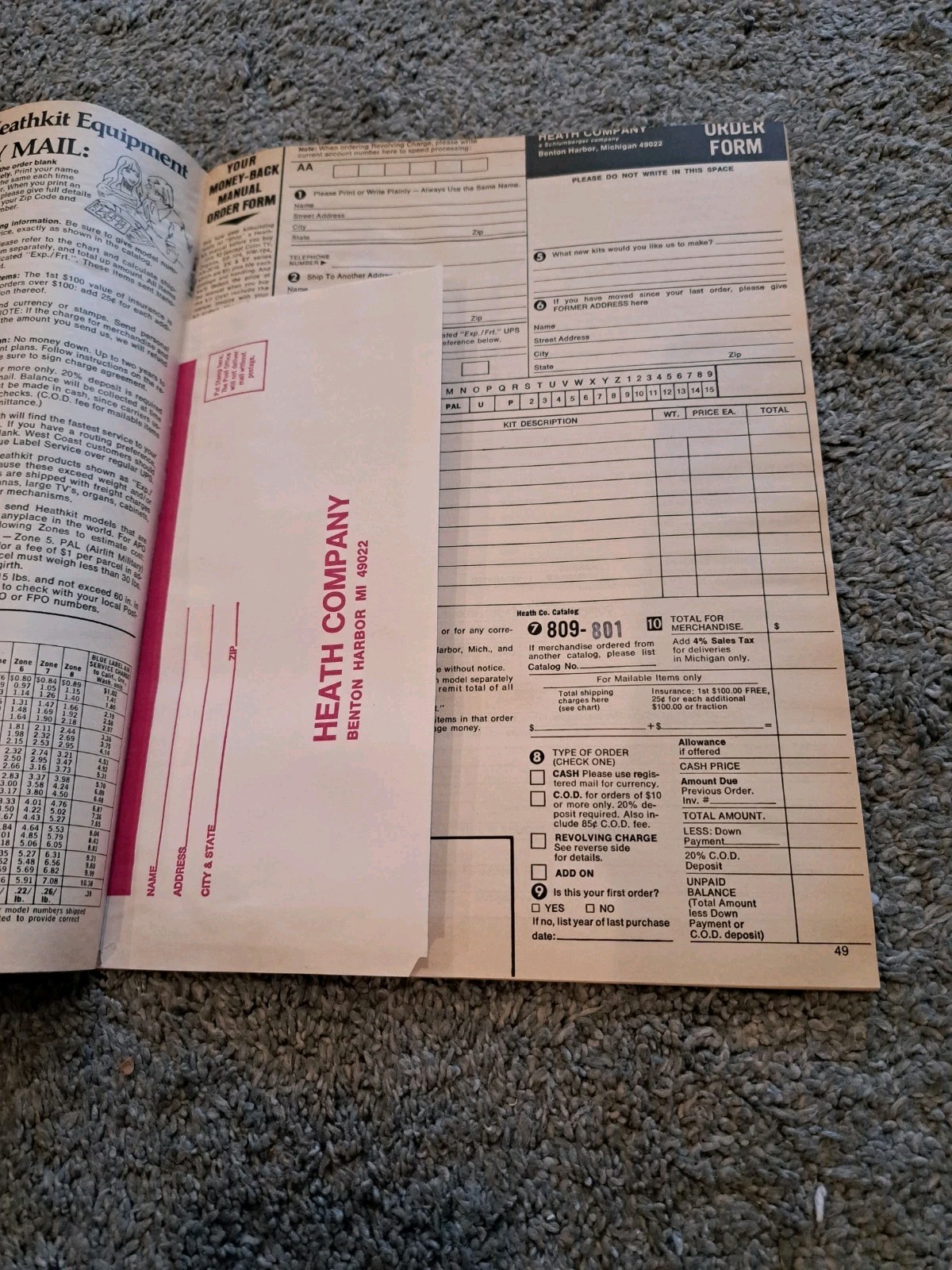 Vintage Summer 1976 Heathkit Electronics Catalog