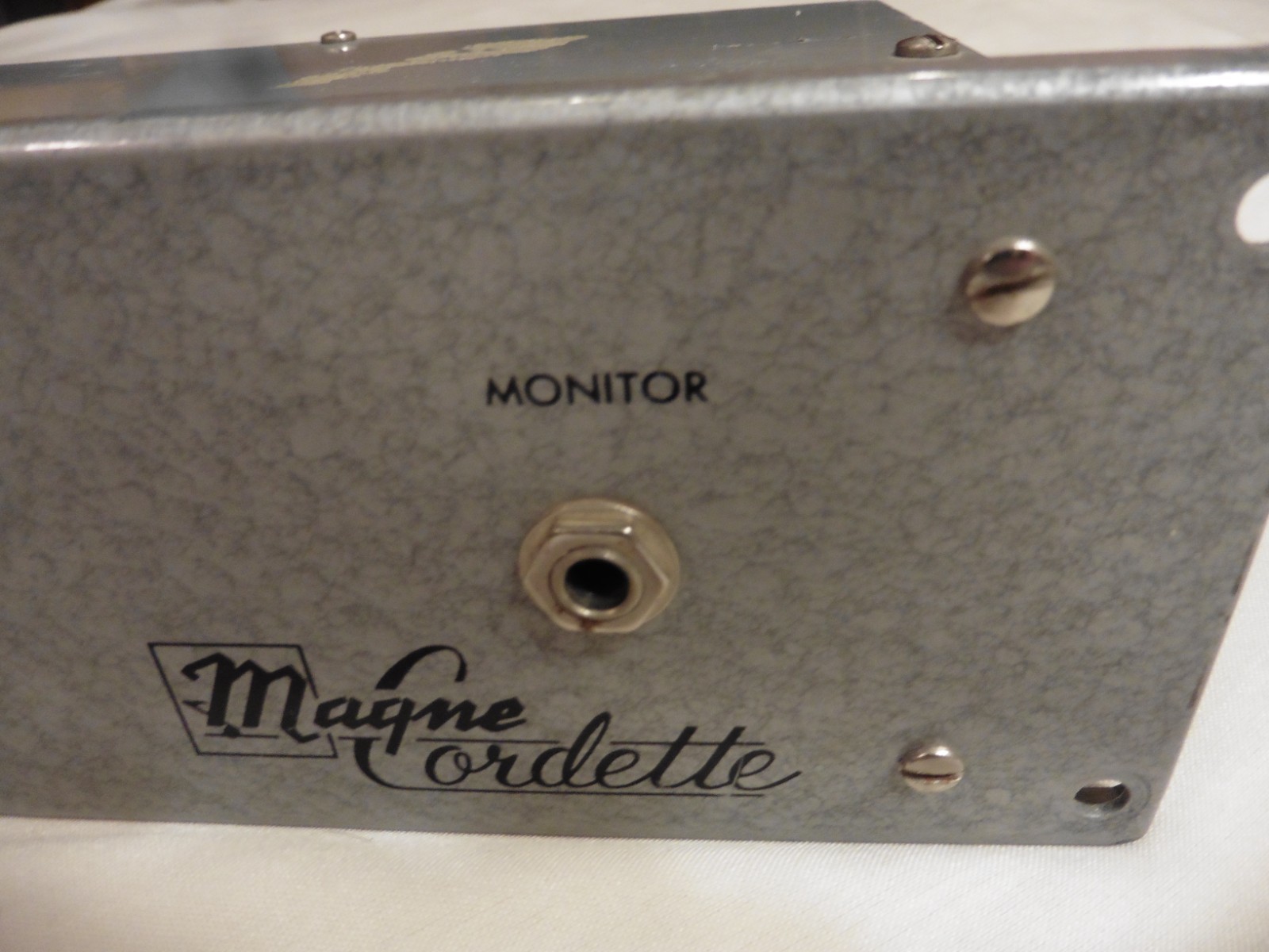 VINTAGE Electonics 1950s Tube MAGNE CORDETTE Record Playback Indicator Unit Read