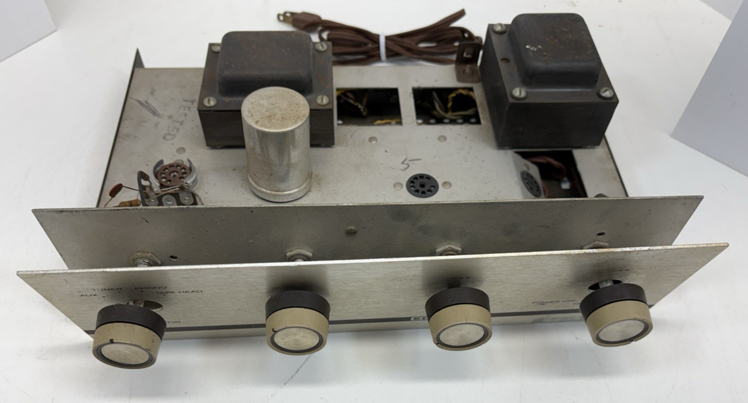EICO HF12A Mono Tube Amplifier 18W Vintage Integrated Amp For Restoration