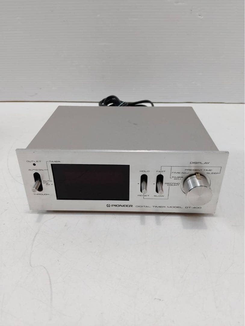 Pioneer DT-400 Digital Timer Vintage Used Powers On For Parts or Repair