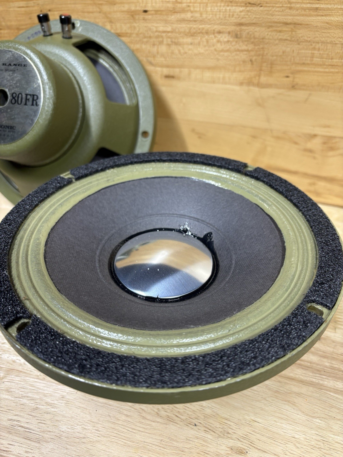 PAIR OF STEPHENS TRUSONIC 80FR 8″ FULL RANGE DRIVER- 6 Ohms- Great Condition